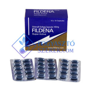 Fildena Super Active - Lágy zselé kapszula, Sildenafil 100mg