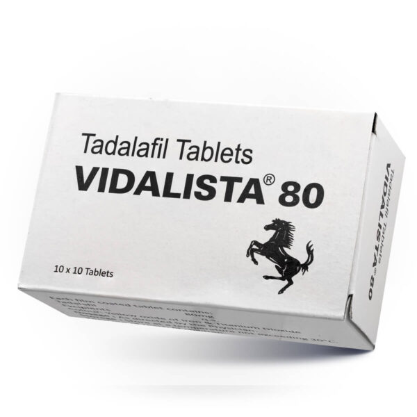 Generikus Cialis: Vidalista 80 - Tadalafil 80mg