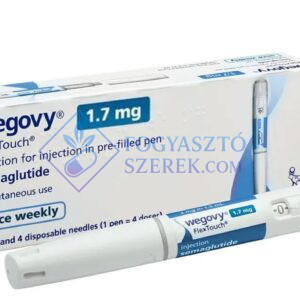 Novo Nordisk Wegovy – semaglutide 1,7mg